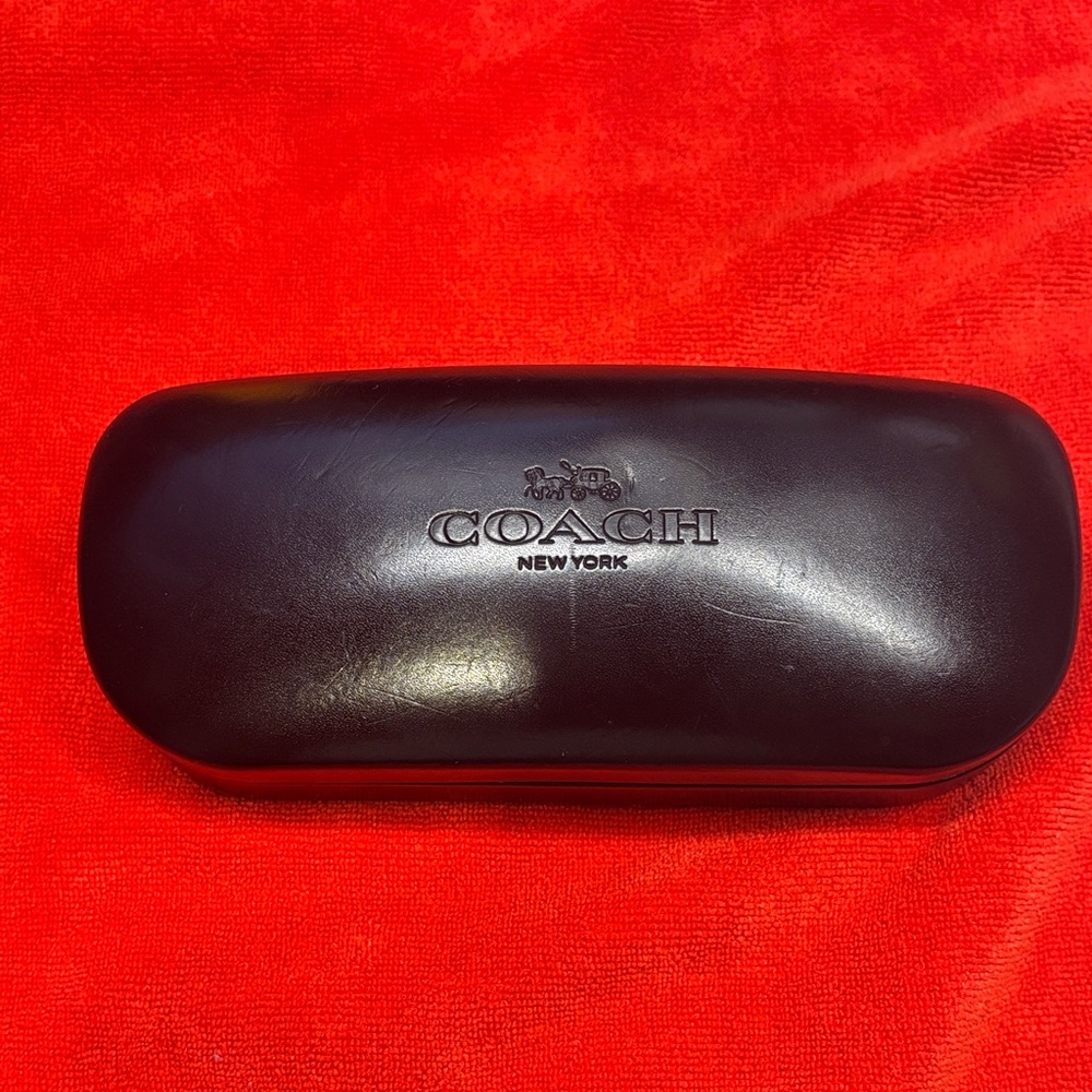 Coach Purple confetti Eyewear & Case